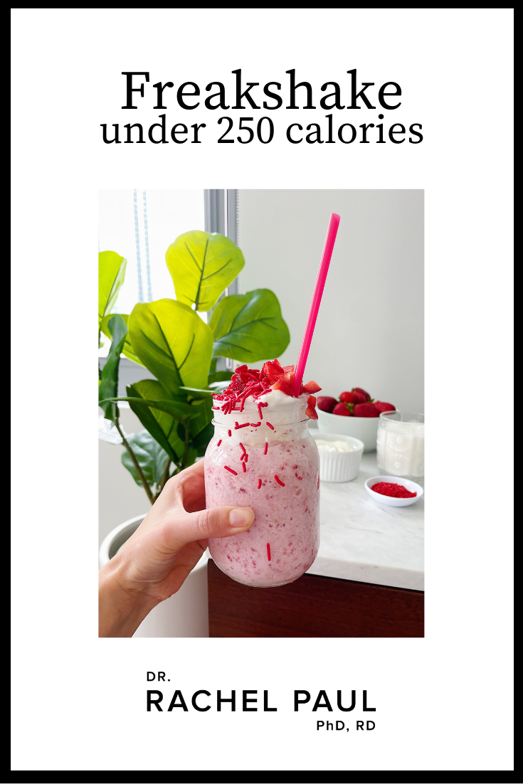 Freakshake Under 250 Calories