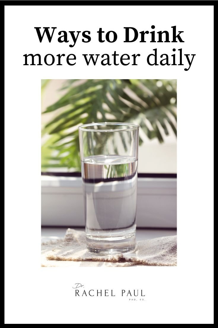 15 Ways To Drink More Water Daily