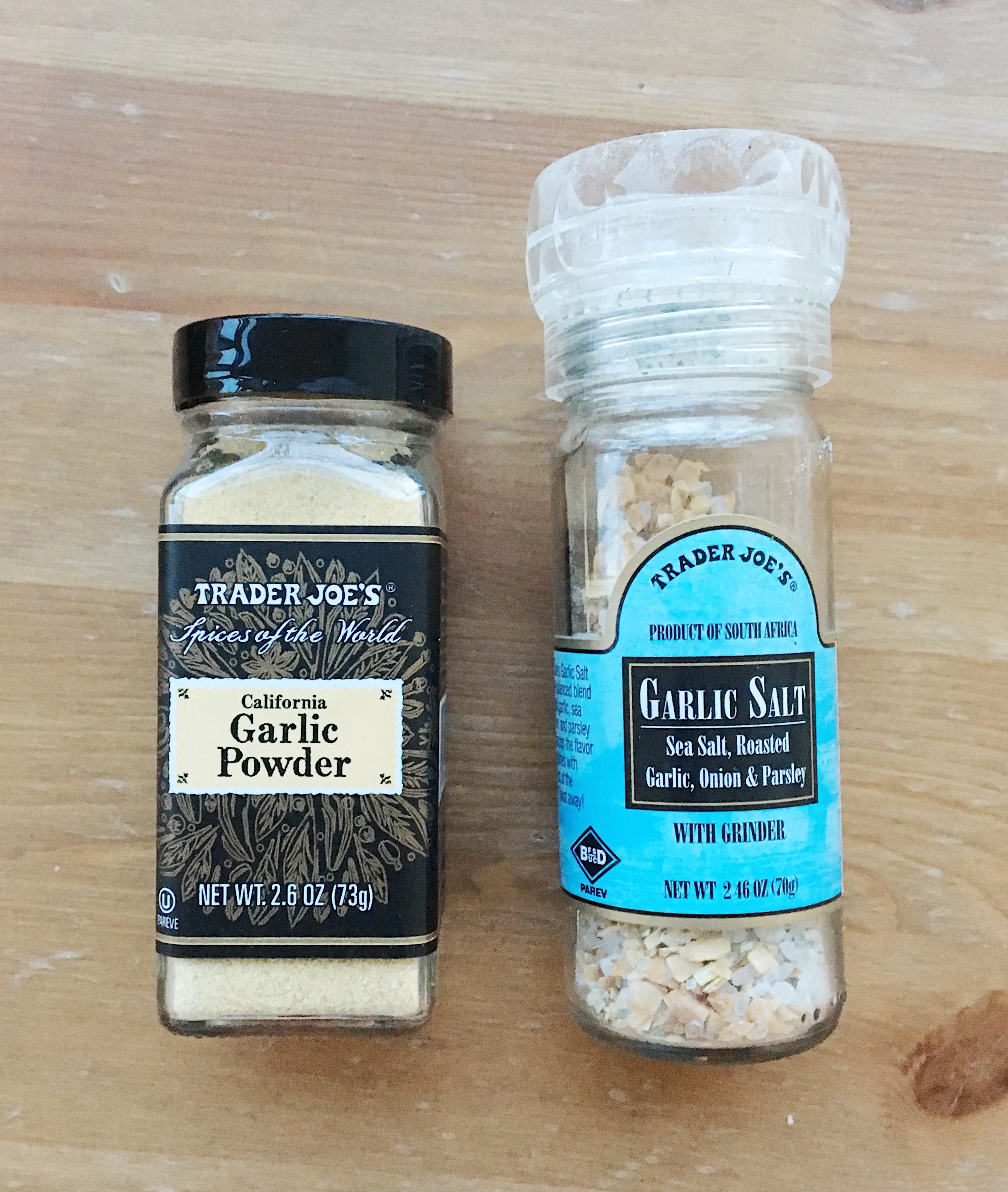 Garlic seasoning and garlic salt Trader Joe's | How to Use Different Spices