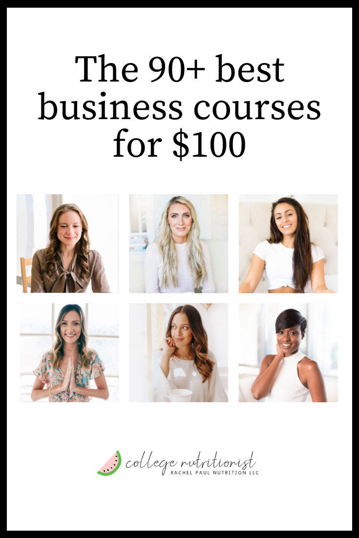The Best 90 Business Courses for $100