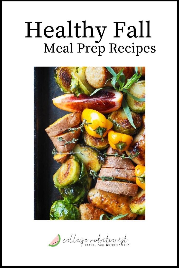 Healthy Fall Meal Prep Recipes