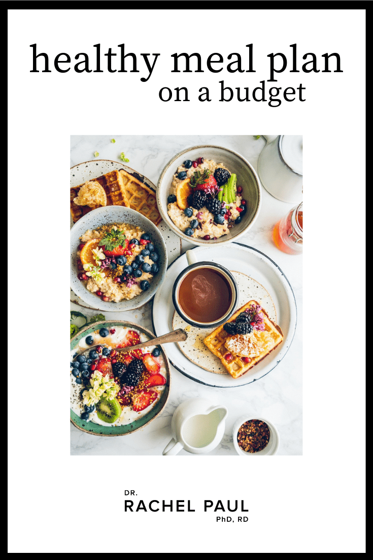 Healthy Meal Plan On A Budget