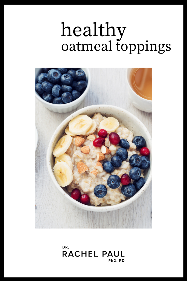 Healthy Oatmeal Toppings