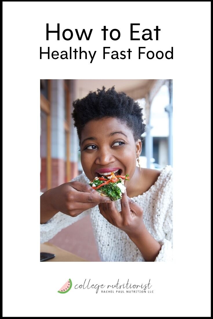 How To Eat Healthy When Eating Fast Food