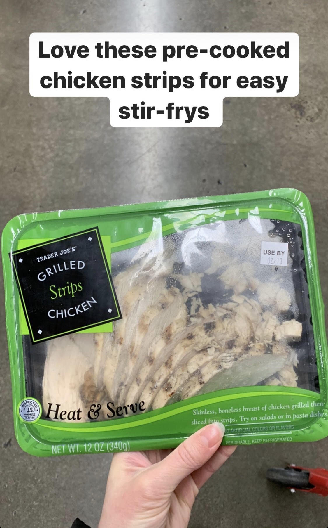 pre-cooked chicken strips trader joe's