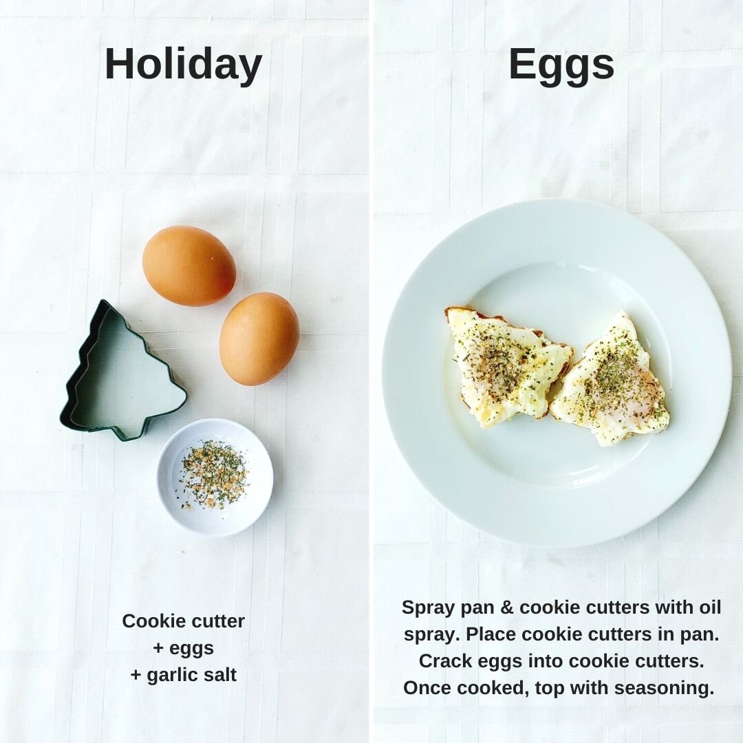 Holiday “Cookie Cutter” Eggs Recipe