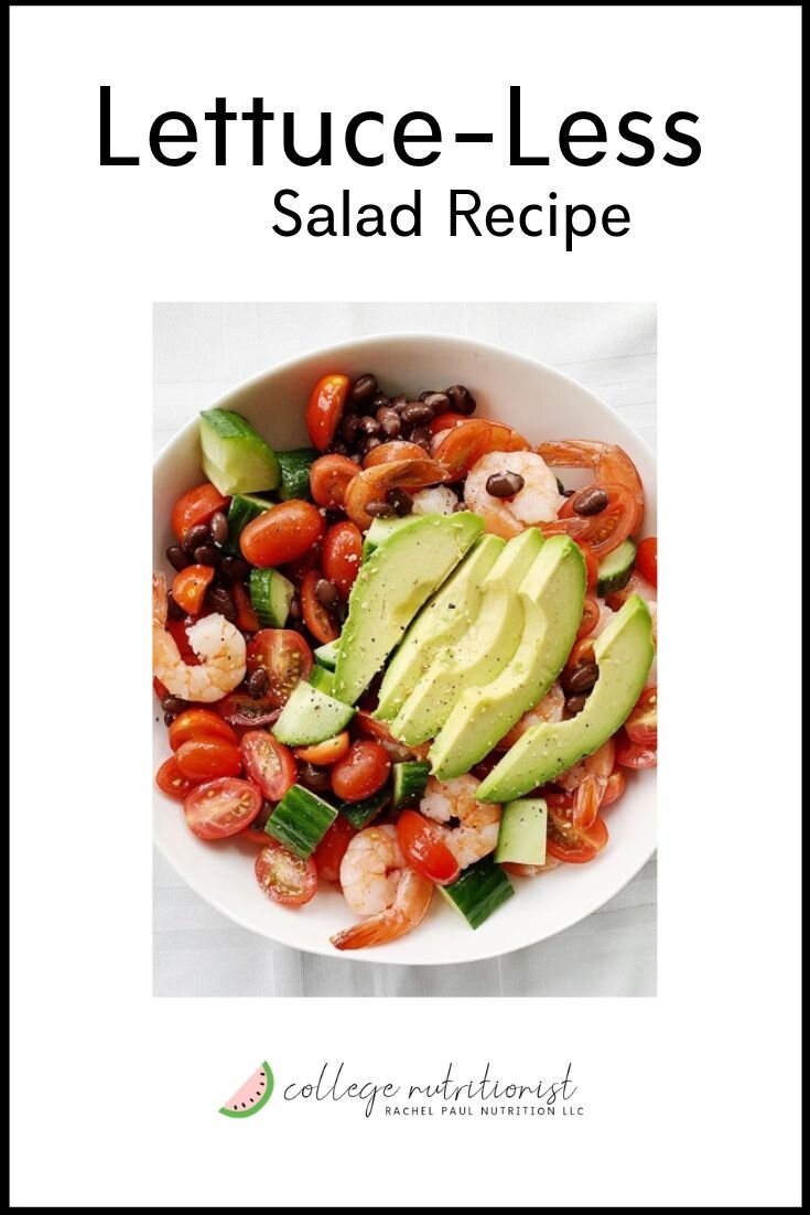 Lettuce-Less Salad Recipe