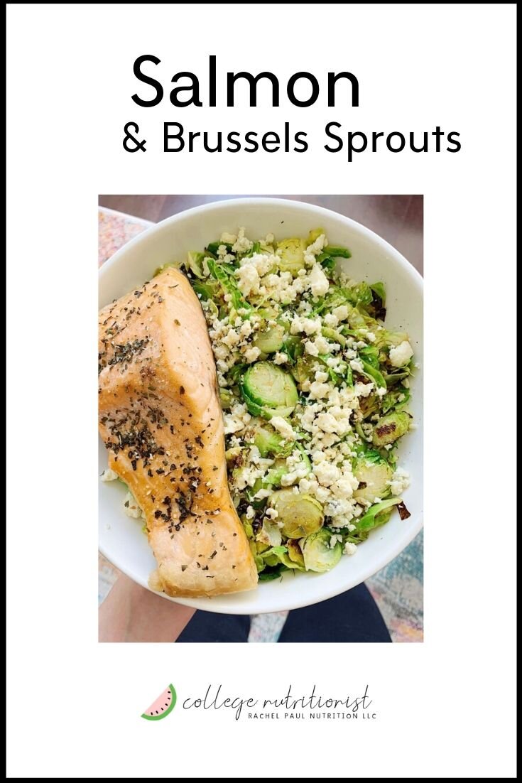 Salmon & Brussels Sprouts