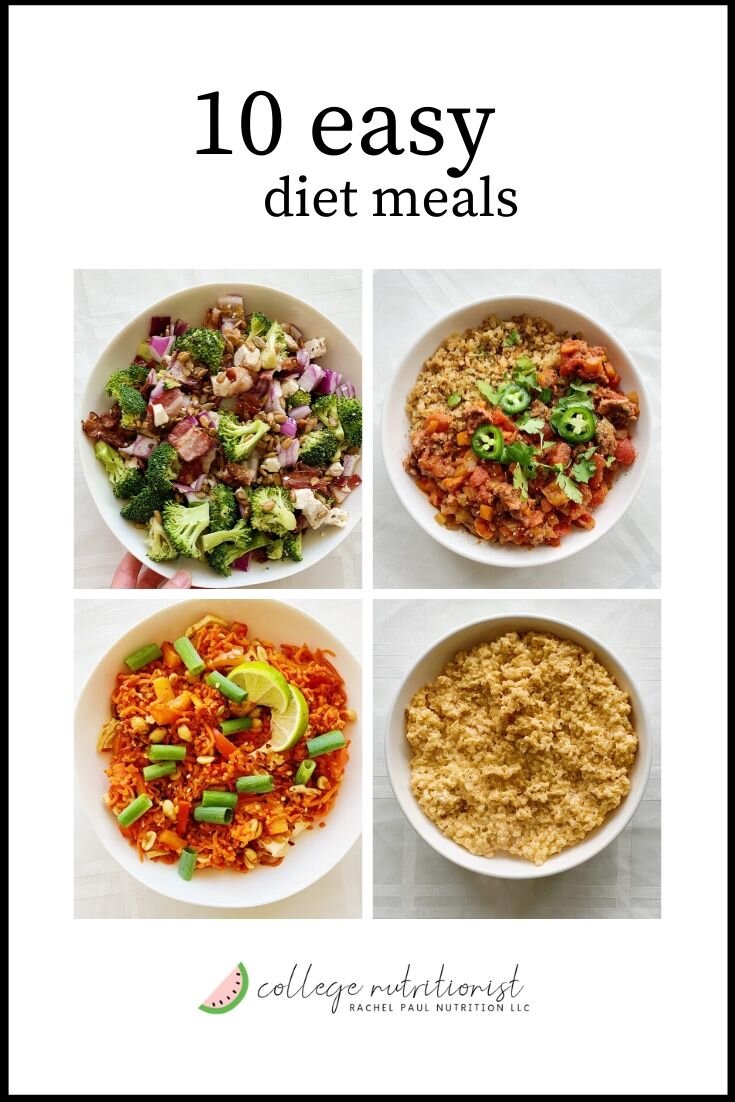 10 Easy Diet Meals