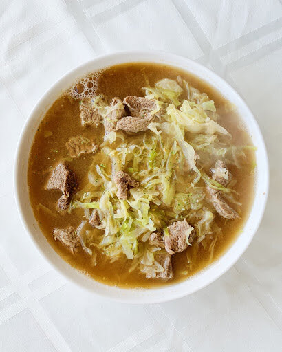 Beef &amp; Cabbage Soup
