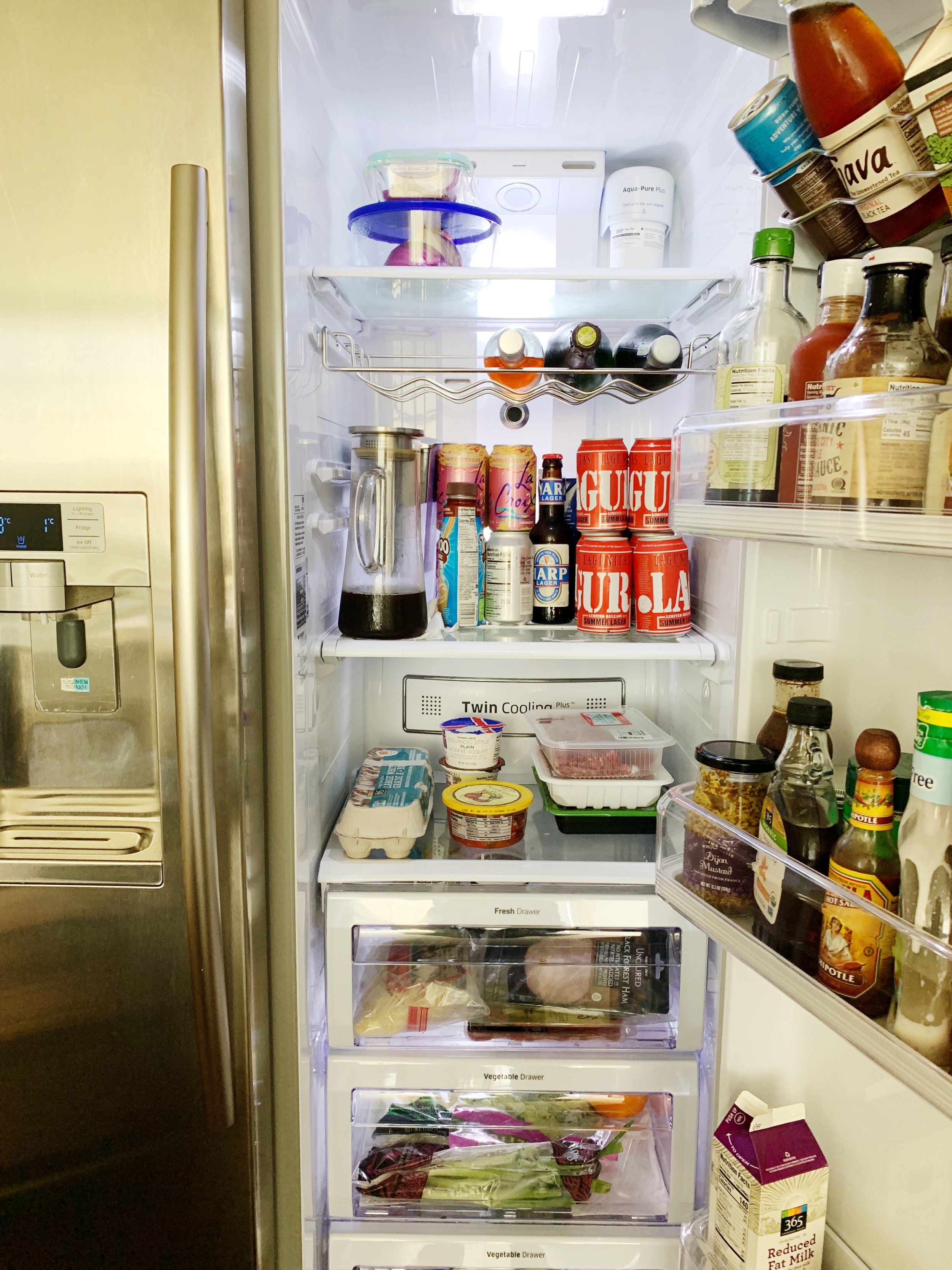 organize fridge college nutritionist