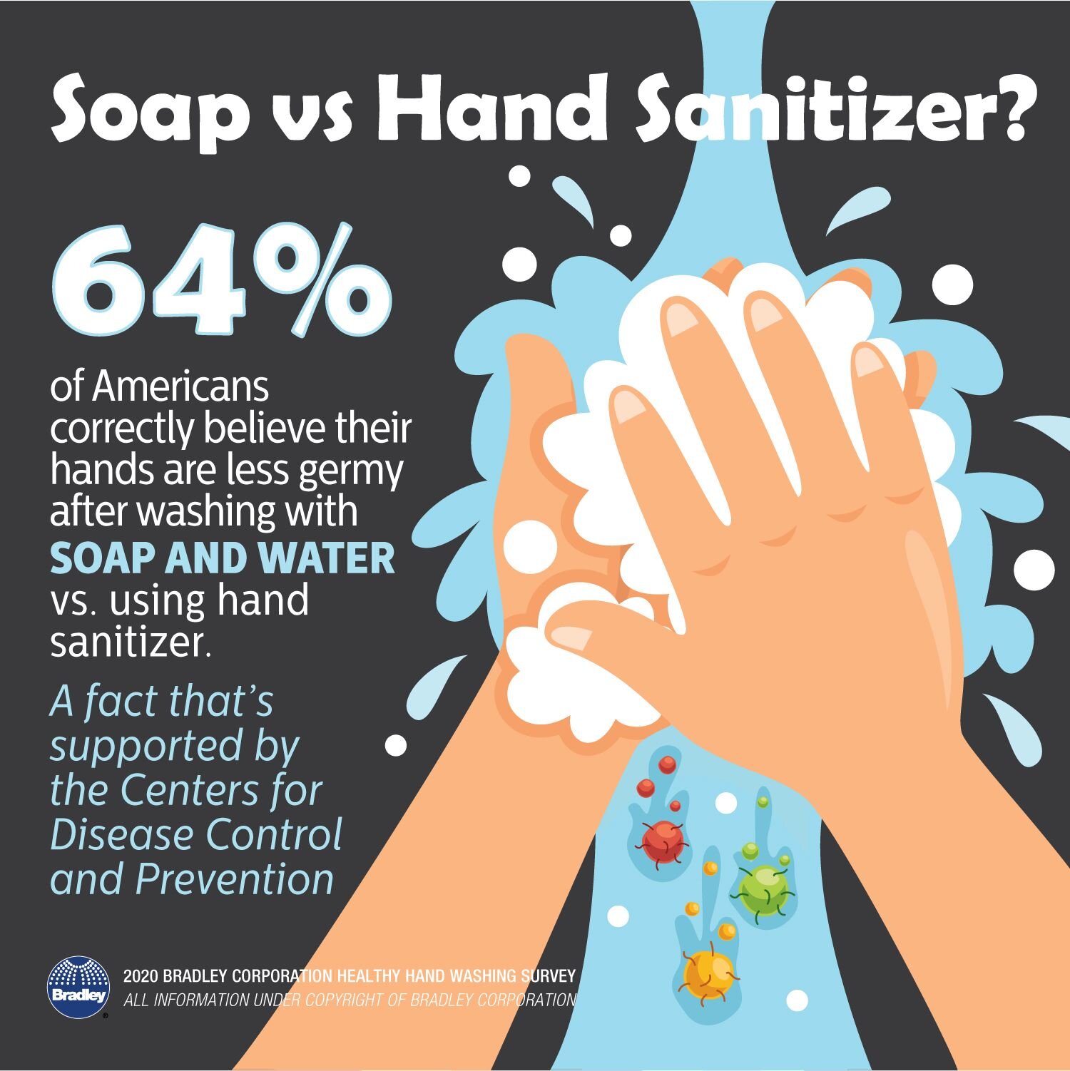 soap vs. hand sanitizer survey
