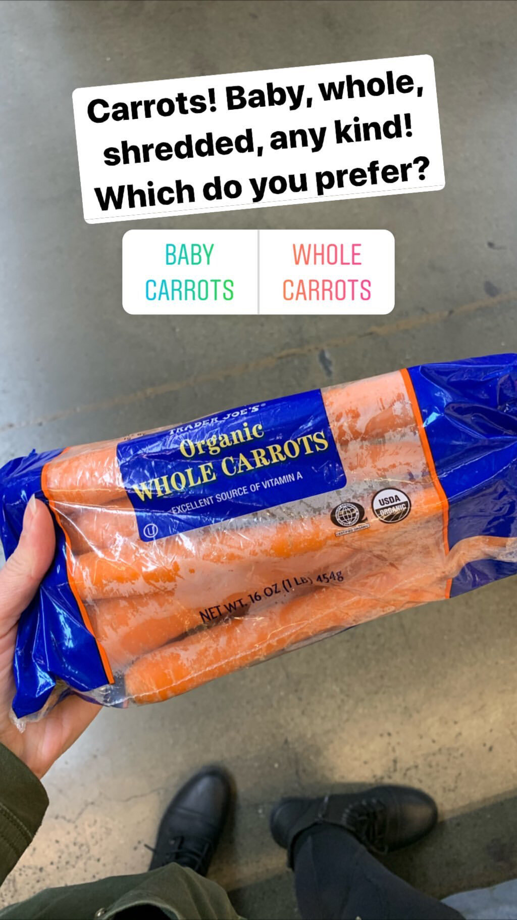 Trader Joe's carrots