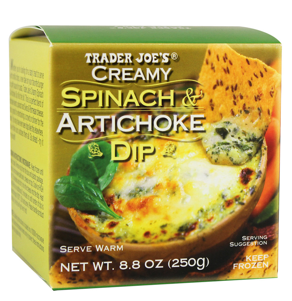 trader joe's spinach artichoke dip