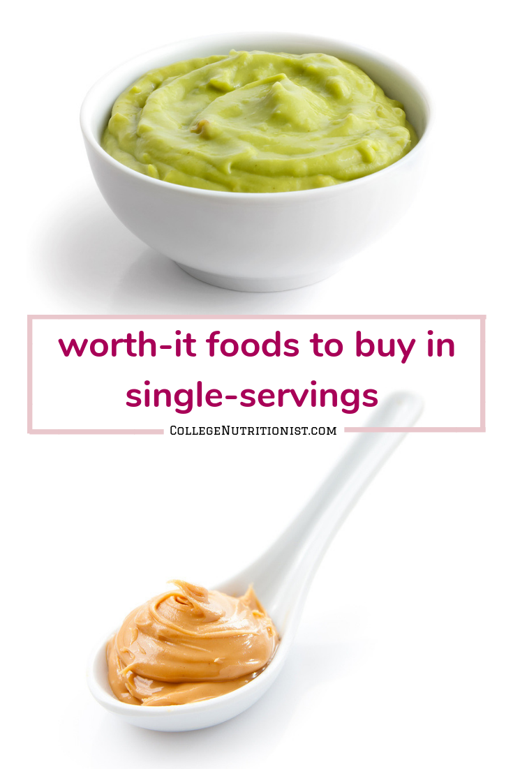 worth-it foods to buy in single servings