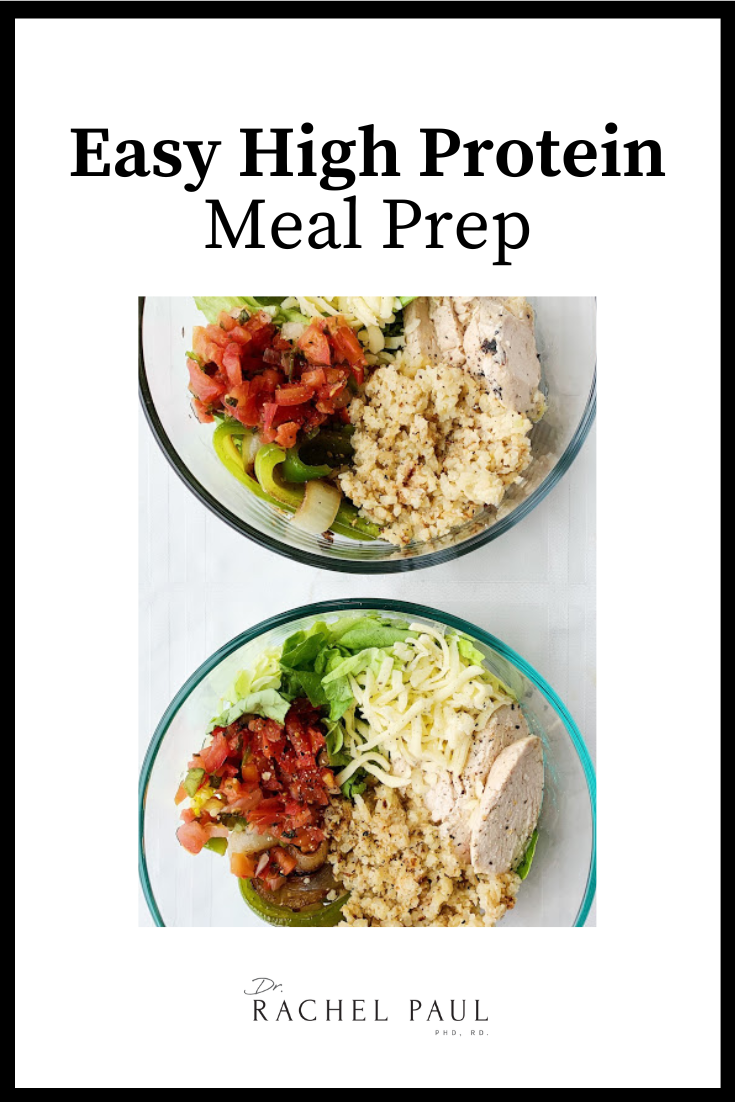 Easy High Protein Meal Prep